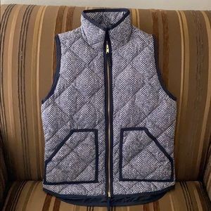 J. Crew Herringbone Vest